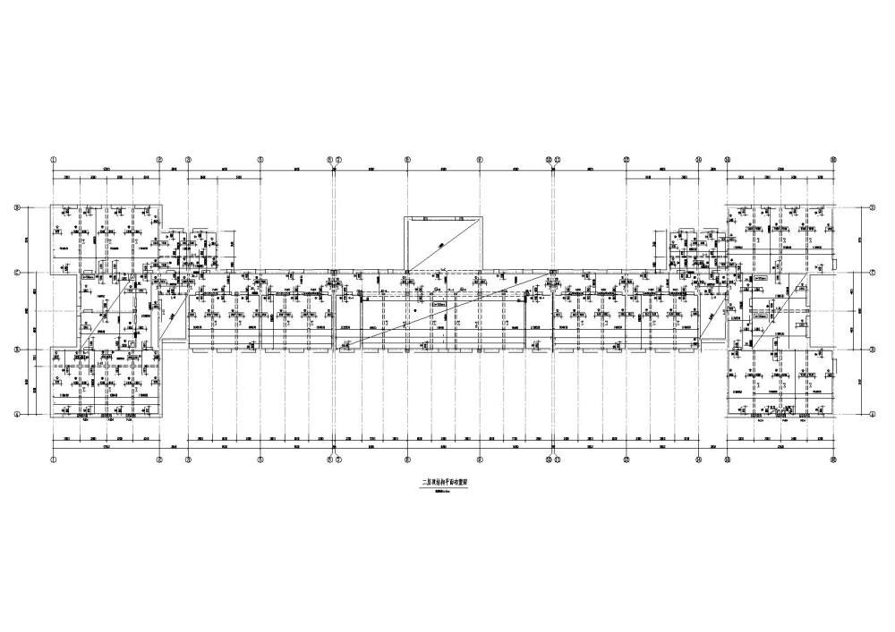 4层砌体办公楼结构CAD施工方案图纸 - 3