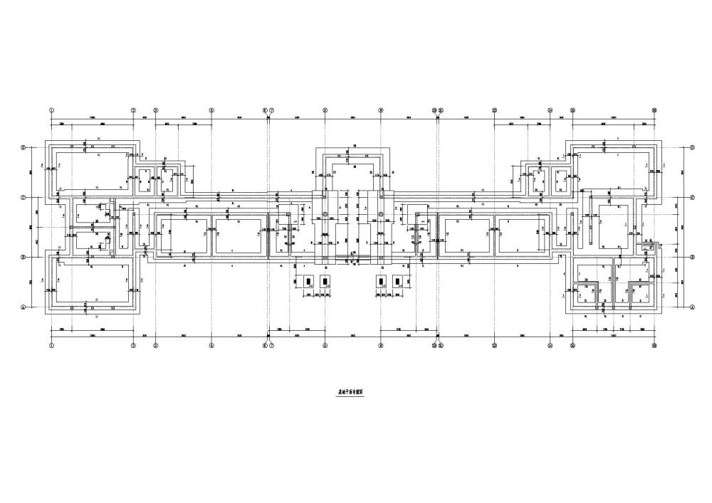 4层砌体办公楼结构CAD施工方案图纸 - 4