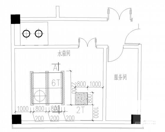 7层科技馆给排水CAD施工图纸.dwg - 1