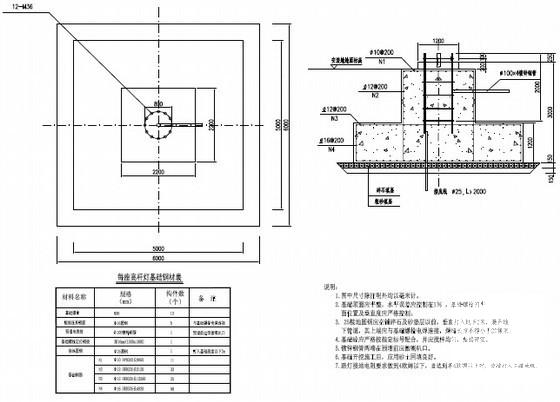 知名大桥照明工程施工大样图 - 3