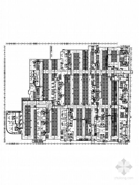 33层大型小区住宅楼项目地下室全套电气CAD施工图纸 - 1