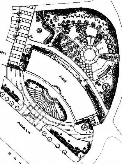 办公楼种植设计CAD施工图纸.dwg - 1