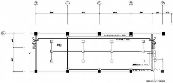 变电所气体灭火系统CAD施工图纸.dwg - 1