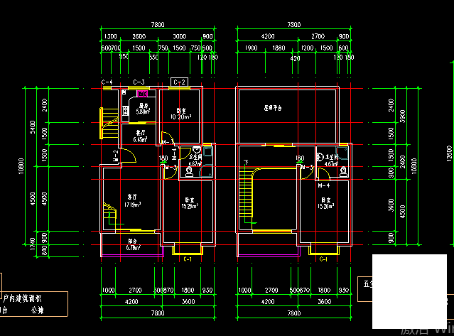 最新整理的100例别墅室内建筑CAD施工图纸 - 1