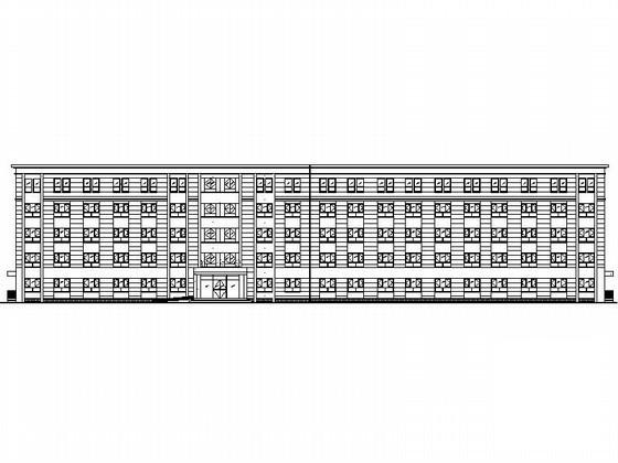 公司5层职工宿舍建筑s设计CAD图纸 - 1