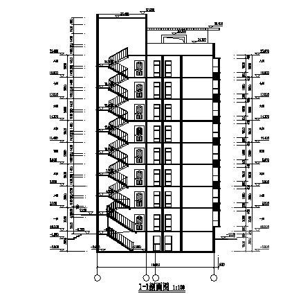 宜居经济适用房小区建筑施工CAD图纸 - 1