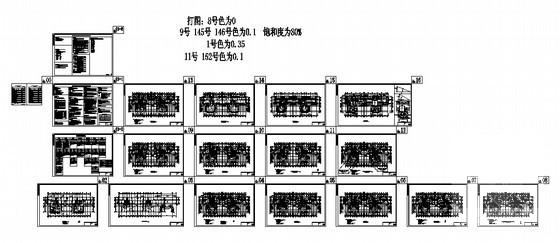 欧式现代小区26层住宅楼建筑施工CAD图纸 - 1