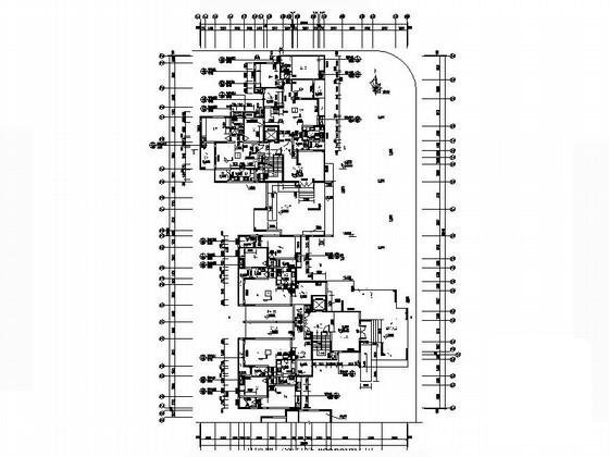 11层连塔住宅楼建筑施工CAD图纸 - 4