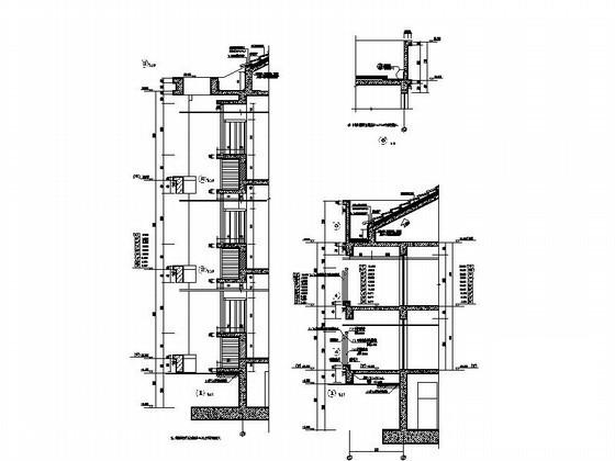 11层板式住宅楼建筑施工CAD图纸（22.5x15.4米） - 2