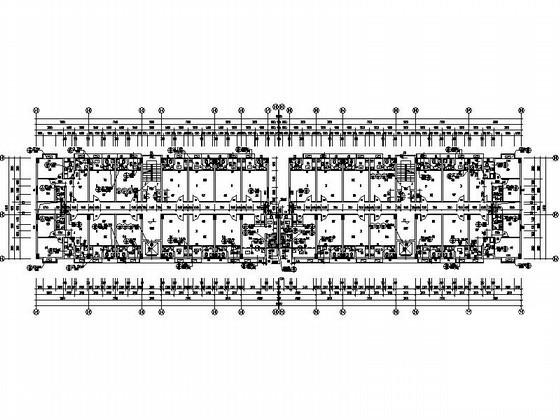 9层住宅综合楼建筑CAD施工图纸 - 3