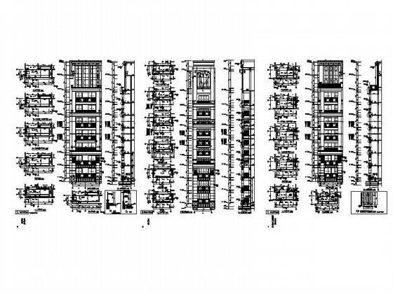 18层一梯三住宅楼建筑CAD施工图纸 - 1