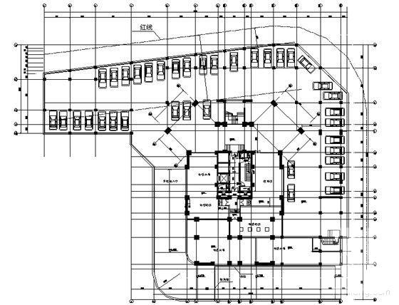 24层住宅楼建筑施工CAD图纸 - 3