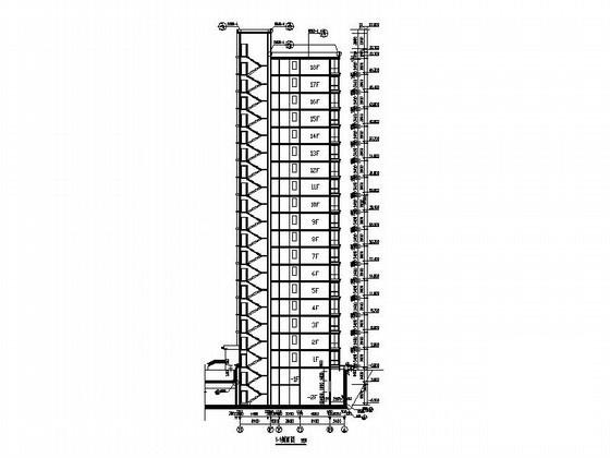 煤炭地质总局职工住宅改建工程1、2号楼建筑施工CAD图纸 - 2