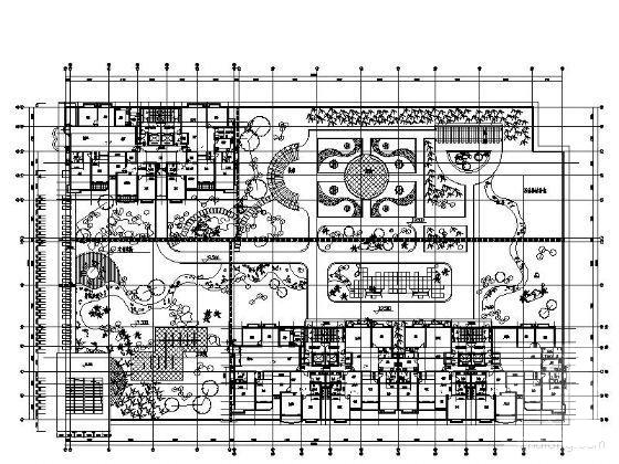 26层双塔住宅楼建筑施工套CAD图纸 - 4