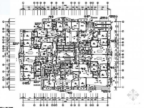 34层高层住宅楼建筑CAD施工图纸 - 4