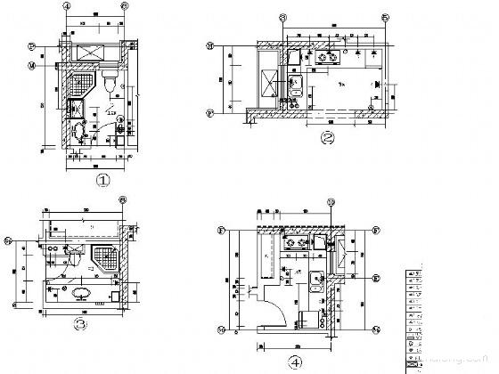 现代风格31层住宅楼建筑CAD施工图纸 - 3