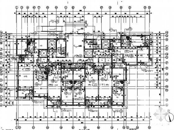 现代风格31层住宅楼建筑CAD施工图纸 - 5