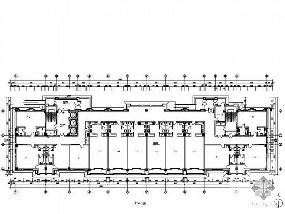 小高层干挂石材设计建筑CAD施工图纸 - 4