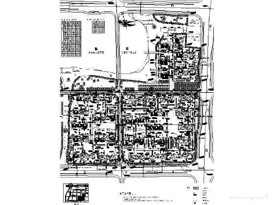 住宅区5号7606.47平米11层板式住宅楼建筑施工CAD图纸 - 1