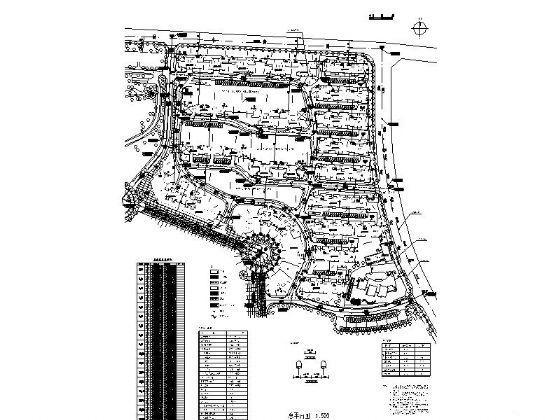 上城1号楼32层塔式住宅楼建筑施工CAD图纸（一梯四户） - 2