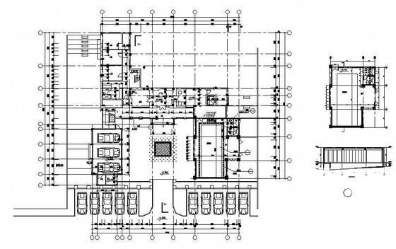 框架结构3层山水独栋别墅建筑结构水电CAD施工图纸（全国十佳获奖山水别墅） - 3