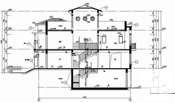 26号C型独立别墅建筑结构水暖电方案设计CAD图纸 - 4