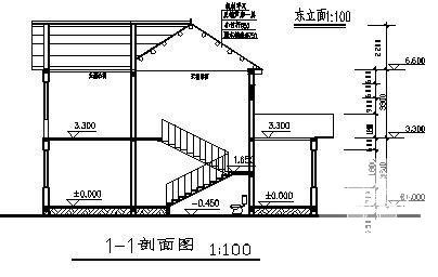 农村节能住宅建筑方案设计CAD图纸 - 4