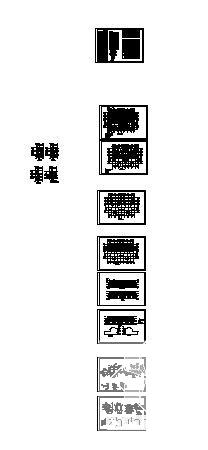 比较受欢迎的2层联排住宅楼建筑施工CAD图纸 - 3