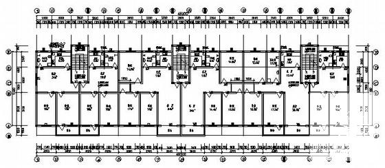 新村小区7层住宅楼建筑CAD施工图纸 - 4