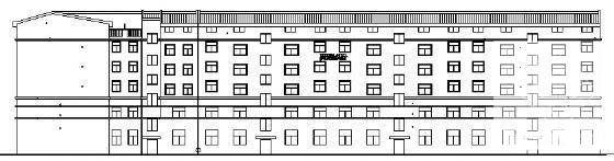 商贸中心5层商住楼建筑CAD图纸 - 3
