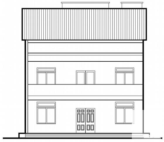 3层小康农居建筑结构CAD施工图纸 - 4
