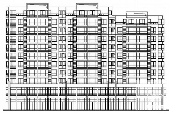 10层住宅楼建筑CAD图纸 - 2