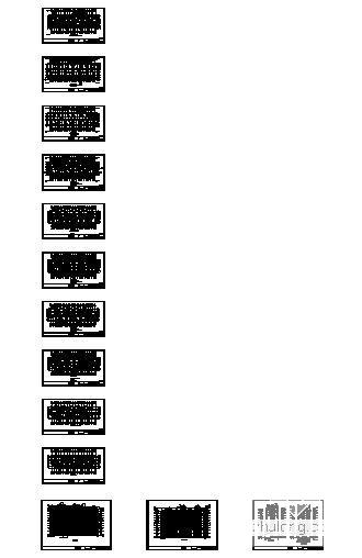 10层住宅楼建筑CAD图纸 - 3