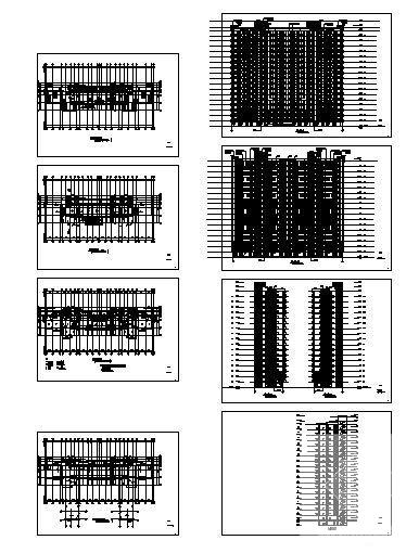 18层住宅楼建筑CAD图纸 - 2