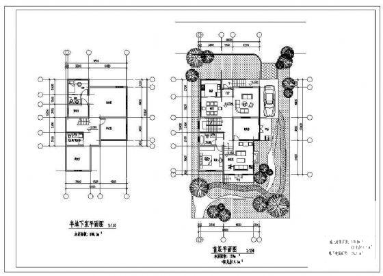 3层别墅建筑CAD图纸 - 1