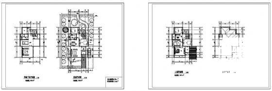 比较实用的2层别墅建筑CAD图纸 - 1