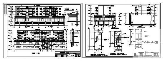 6层住宅楼建筑设计CAD施工图纸 - 2