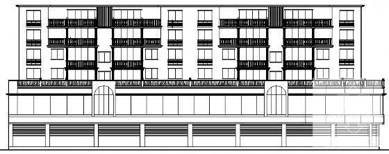 6层住宅楼建筑设计CAD施工图纸 - 4