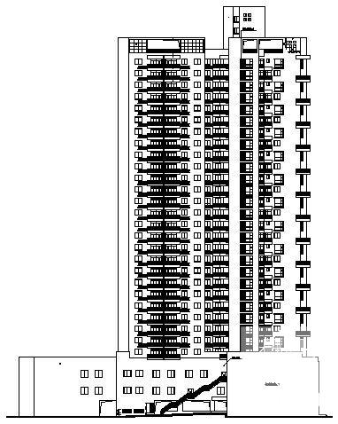 医药采购公司旧房改造工程建筑施工CAD图纸 - 2