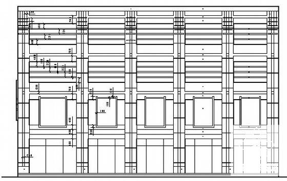 经典的4层公寓楼建筑CAD施工图纸 - 4