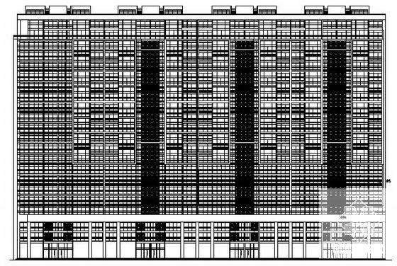 22层住宅楼建筑CAD图纸 - 1