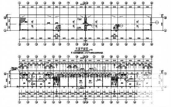 乡村3层砖混结构综合楼建筑施工CAD图纸 - 4