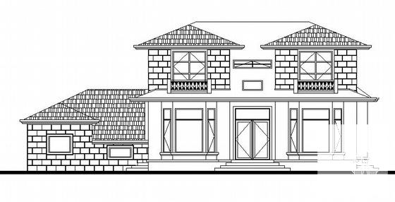 2层别墅建筑CAD施工图纸 - 1
