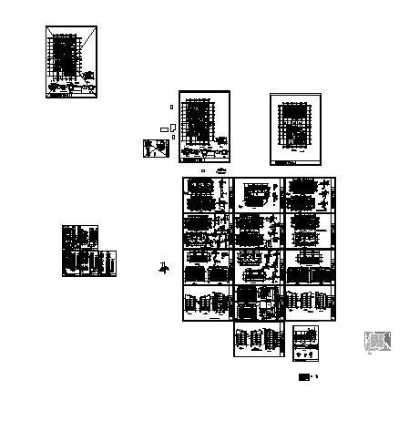 6层安置房建筑CAD施工图纸 - 1