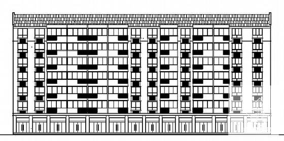 7层住宅楼建筑CAD图纸图纸 - 1