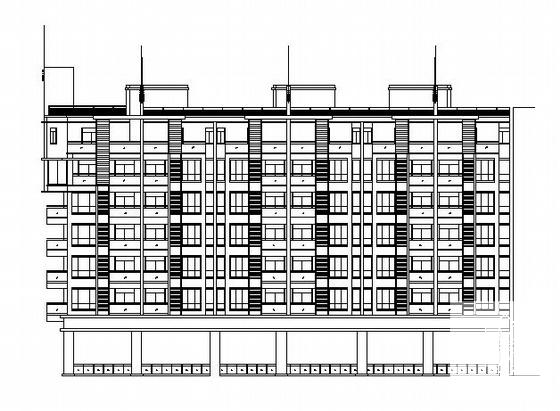 10层住宅楼建筑CAD图纸 - 1