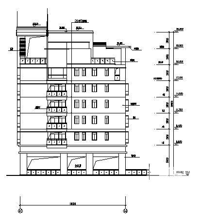 10层住宅楼建筑CAD图纸 - 3