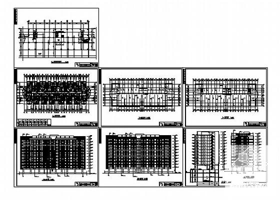 10层住宅楼建筑方案设计CAD图纸 - 1