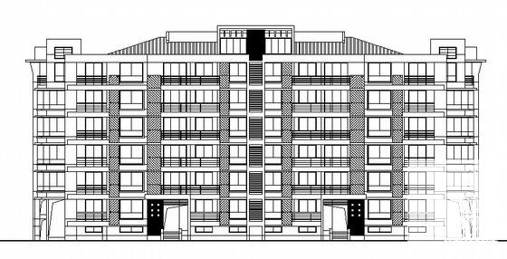 清水湾住宅7号楼建筑CAD图纸 - 2