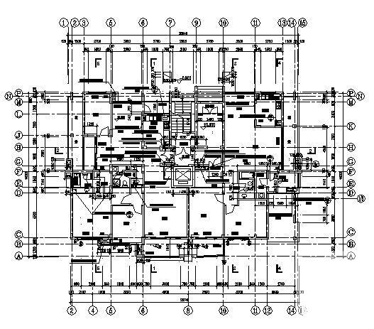 精美的清水湾住宅10号楼建筑CAD图纸 - 4